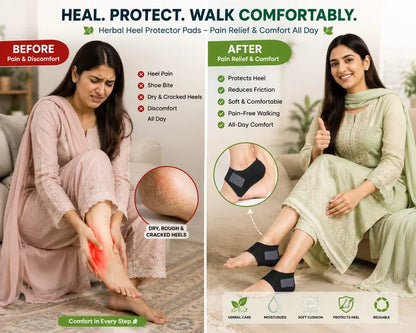 Soft Steps Heel  Gel Protectors - Universal Size | ⭐️⭐️⭐️⭐️⭐️ 4.9/5 | 5,000+ Satisfied Customers